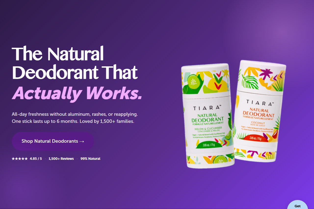 Hero — The NaturalDeodorant ThatActually Work